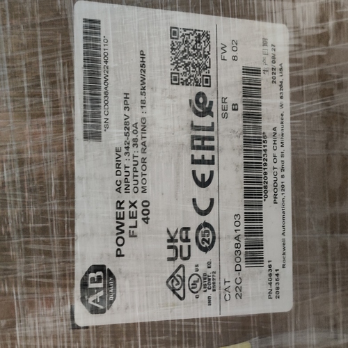 Allen Bradley 22c-d038a103 Powerflex 400 Ac Drive (New Factory Sealed)