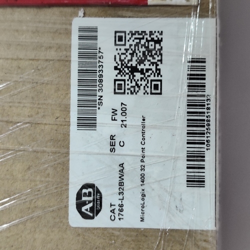 Allen Bradley 1766-l32bwaa Micrologix 1400 32 Point Controller (New Factory Sealed)