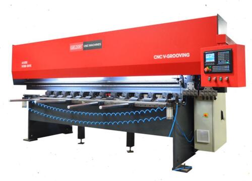 cnc v- grooving machine