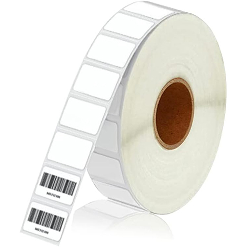 White 25X25 1Up Polyster Label