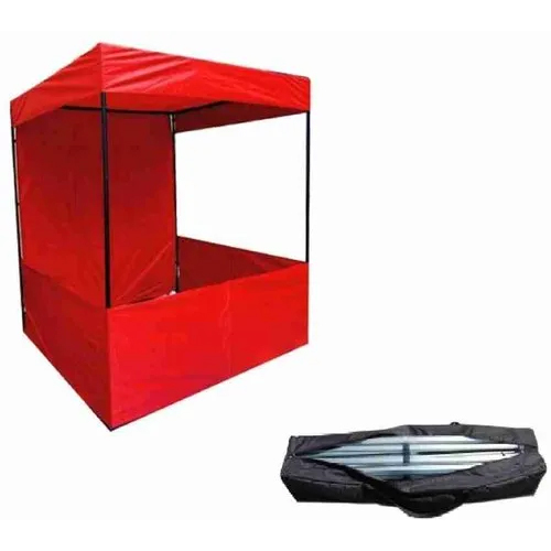 Red 6 X 6 X 7 Feet Plain Canopy Tent