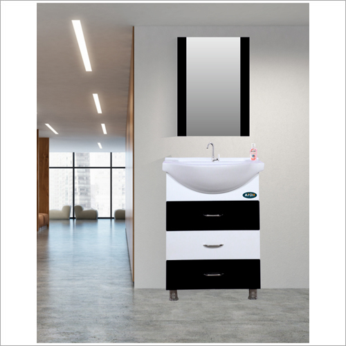 Ab-304 Bathroom Mirror Cabinet - Color: Black