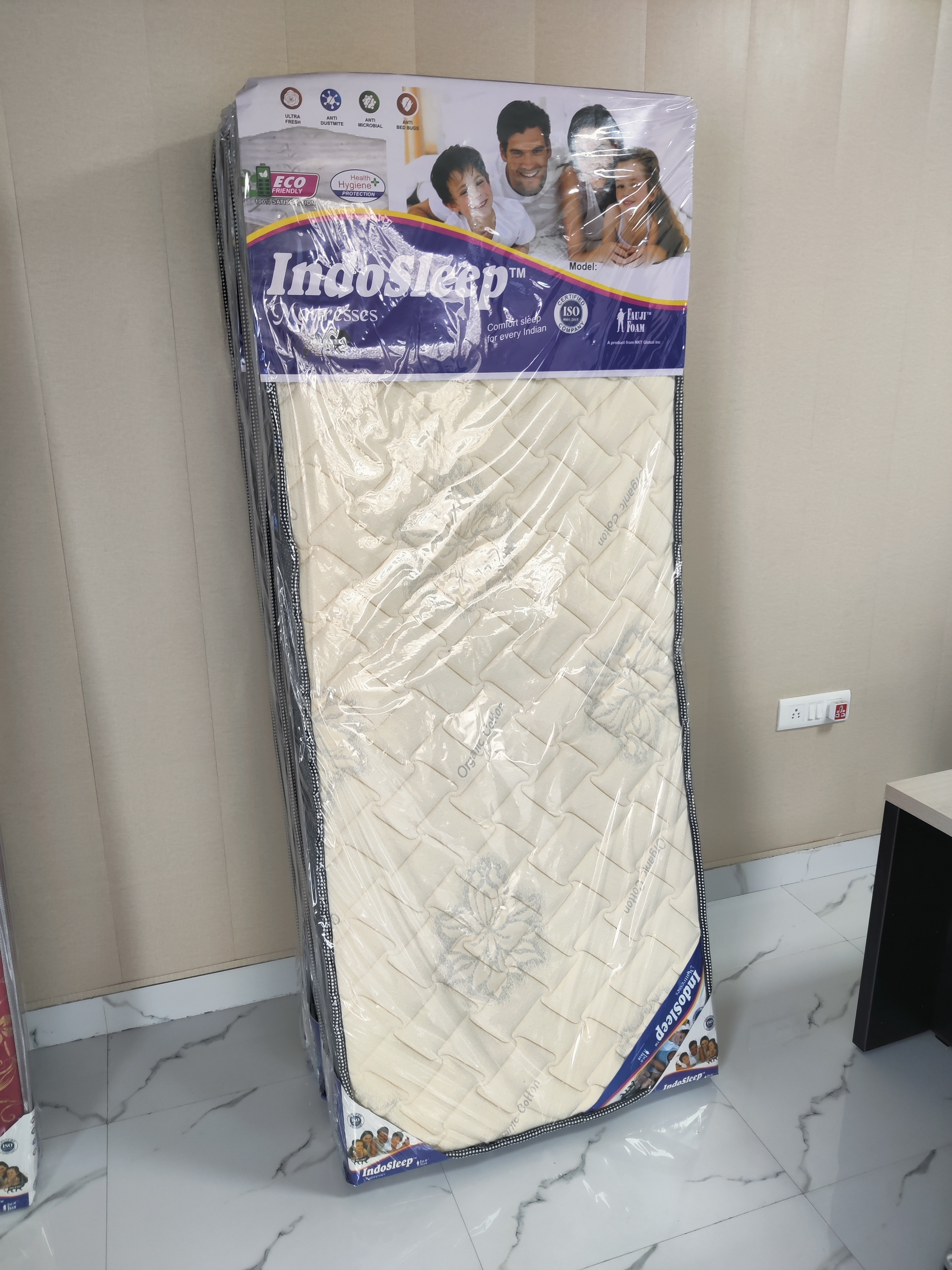 Cream Springfit Mattress