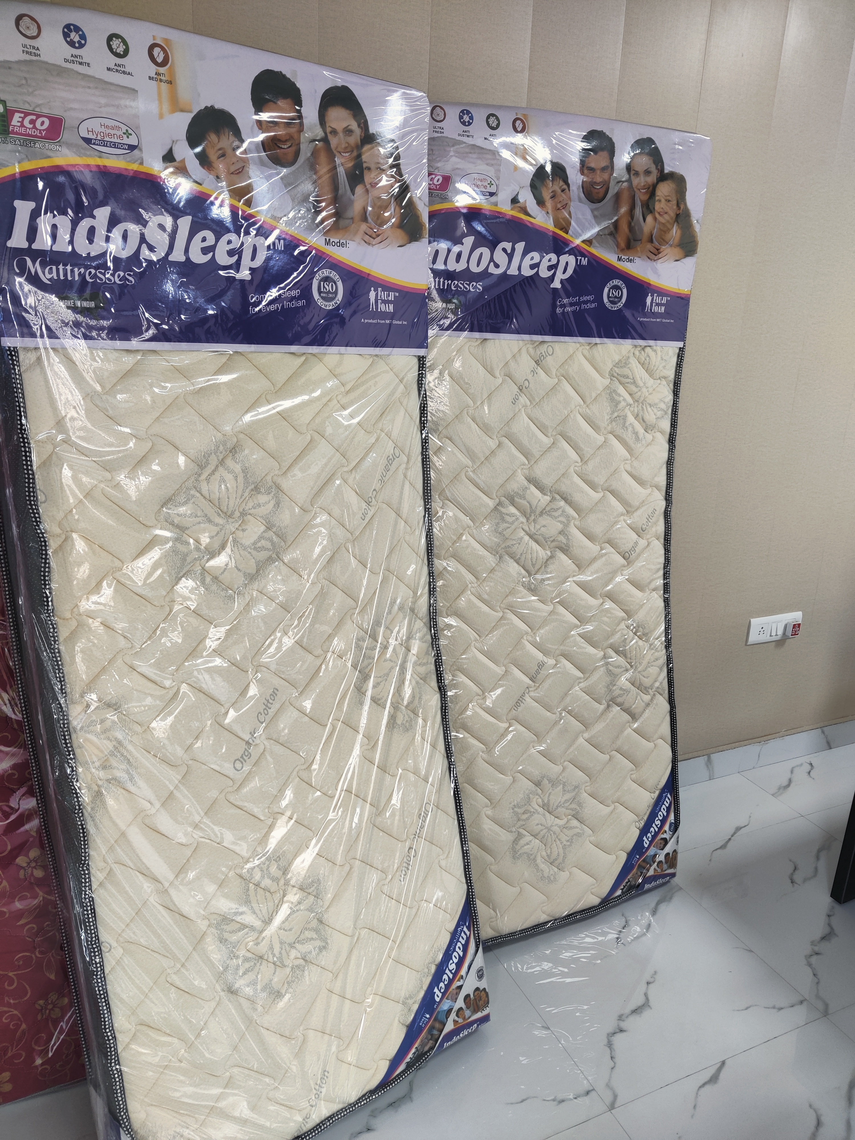 Cream Springfit Mattress