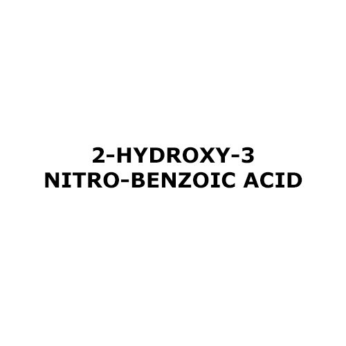 2 Hydroxy 3 Nitro Benzoic Acid Cas No: 97 619-19