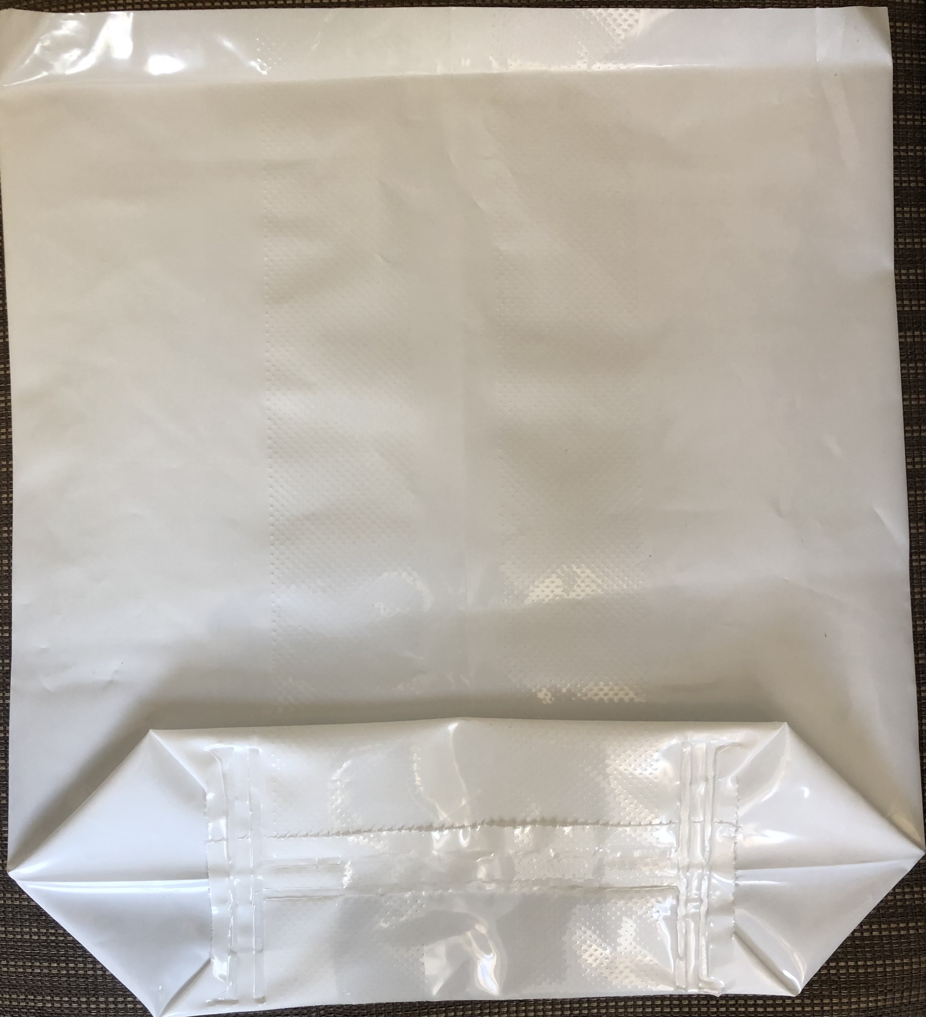 Box Base Bag With Top Open - Ldpe/lldpe Material, Custom Size, Any Color | Heat Seal Closure, Embossed Anti-skid Patterns, Micro-perforation