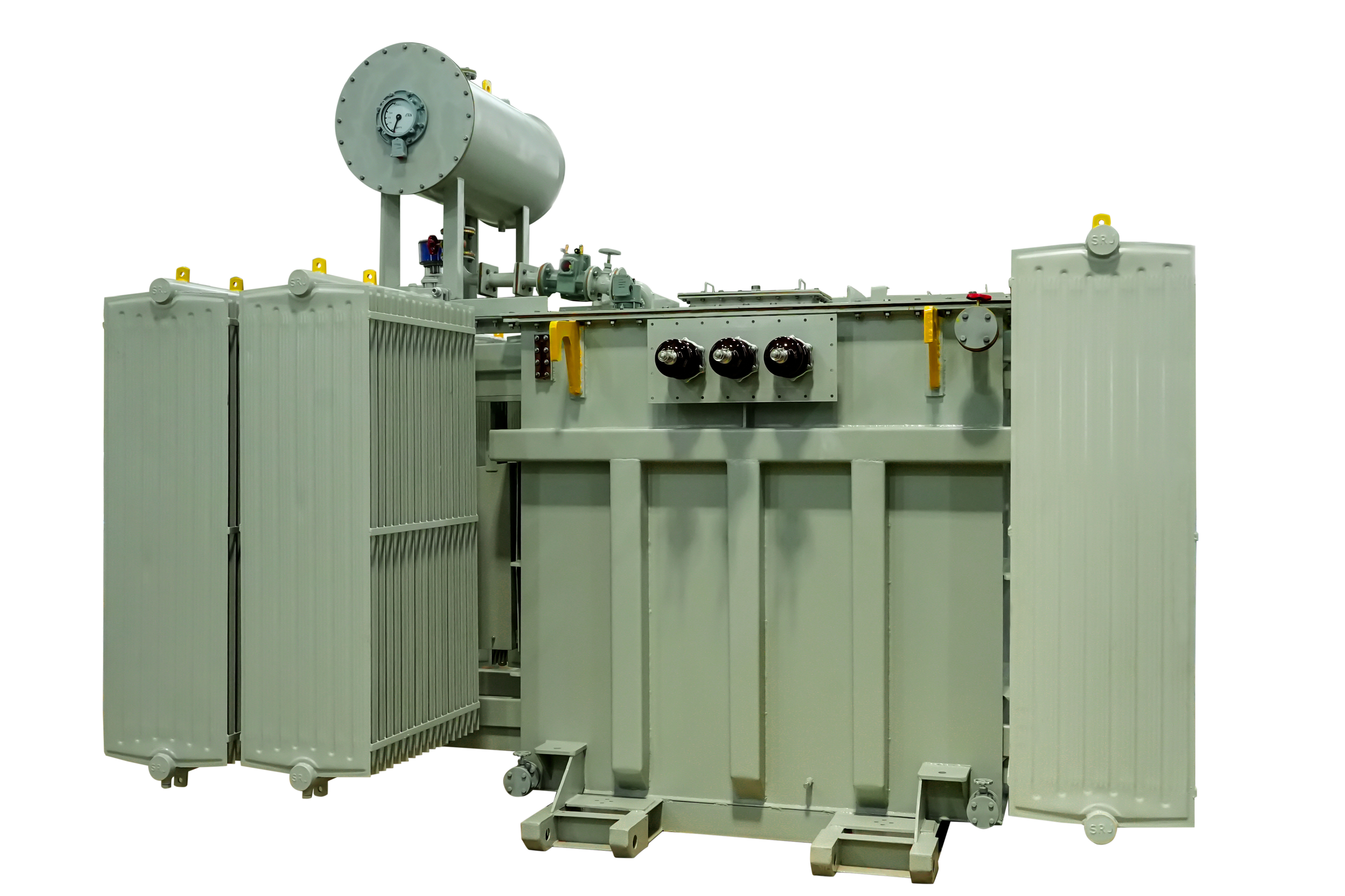 Solar Idt Transformer - 2500kva, 33kv/22kv/11kv Primary Voltage, Three Phase, 50hz | Crgo Core, Pressure Relief Device, Non-resettable Fault Detection