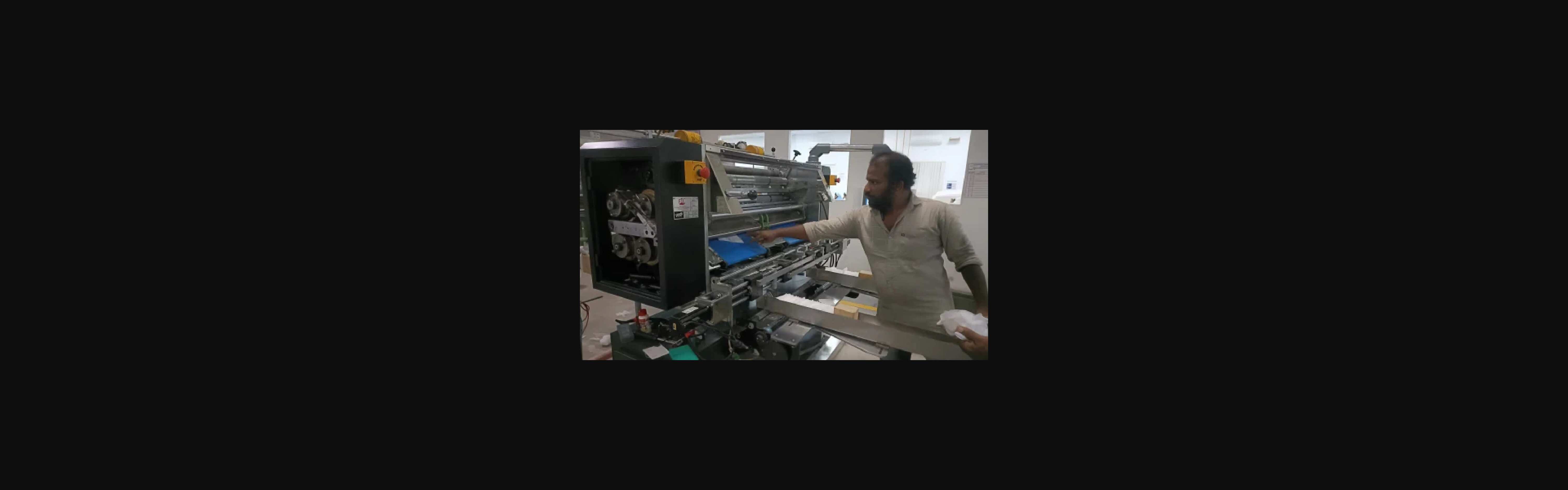 Gauze Swab Making Machine
