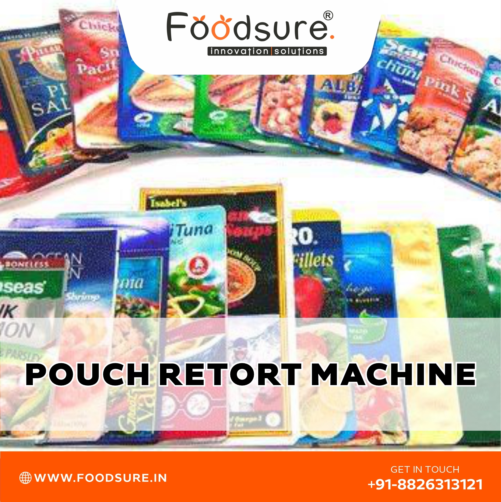 Pouch Retort Machine Capacity: Upto 1000 Kg Kg/hr