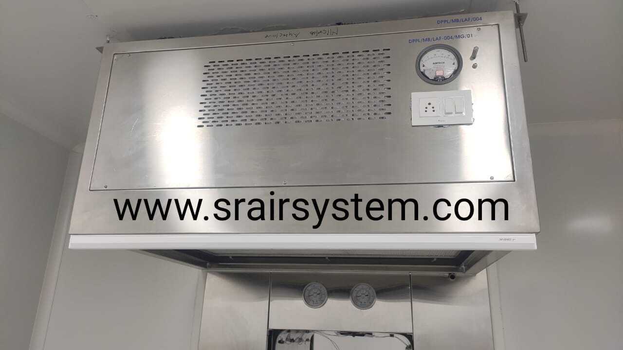 Ceiling Suspended Laminar Air Flow Unit - Application: Pharmaceutical Industry