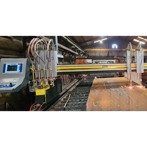 230v Cnc Gas Cutting Machine - Durable Steel, Manual Control System | Automatic Drive, Precise Cutting For Industrial Applications