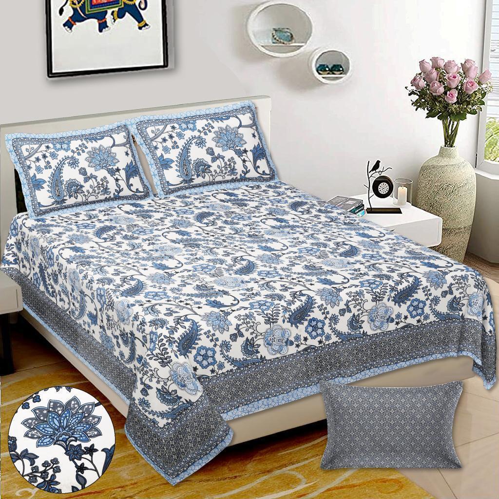 Alveera King Size Bedsheet