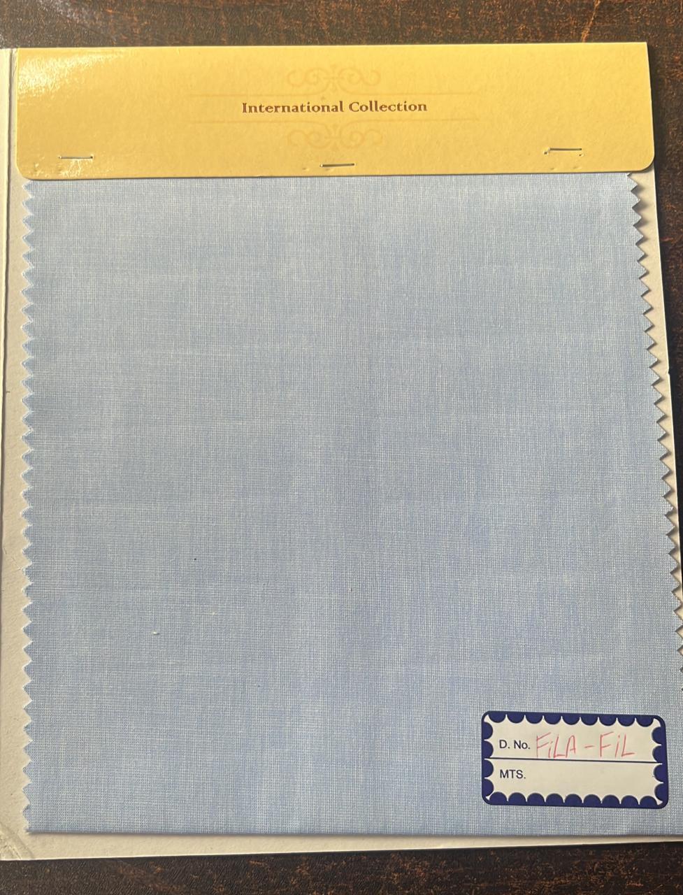 Cotton Polyester Filafil Shirting Fabric