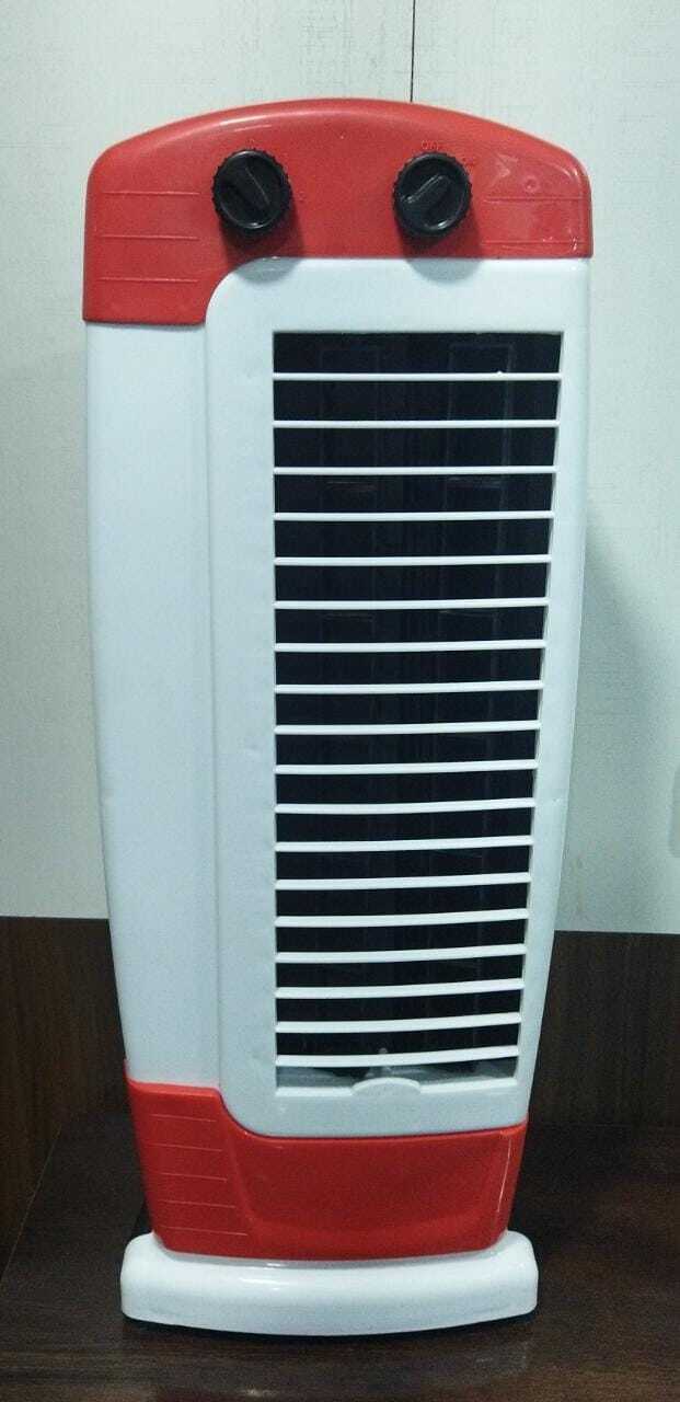 Gray N White Plastic Aco Tower Fan