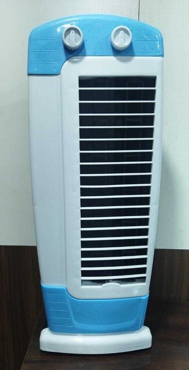 Gray N White Plastic Aco Tower Fan