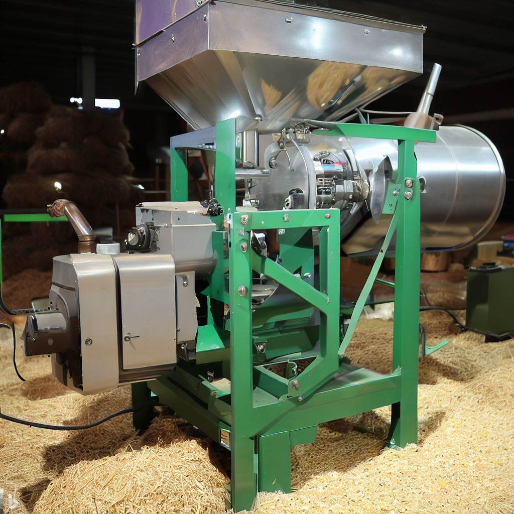 Cattle Feed Machine With Pulverizer - 300 Production Capacity, Automatic Electric Operation | Durable Silver Design, 1-year Warranty, Ideal For Animal And Poultry Feed Production