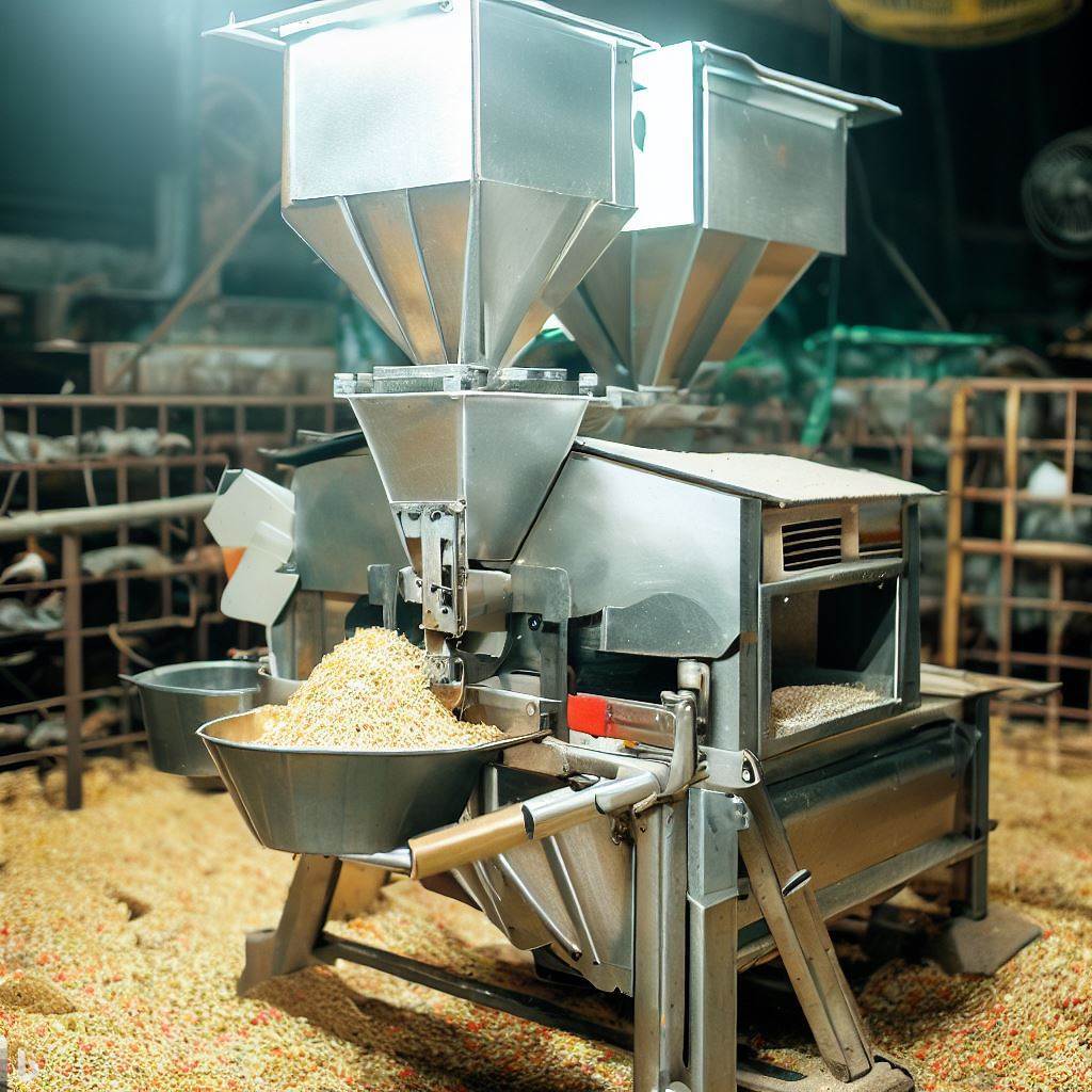 Cattle Feed Machine With Pulverizer - 300 Production Capacity, Automatic Electric Operation | Durable Silver Design, 1-year Warranty, Ideal For Animal And Poultry Feed Production