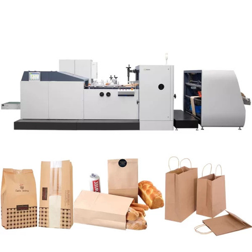 Automatic Paper Bag Making Machine By J P Industries