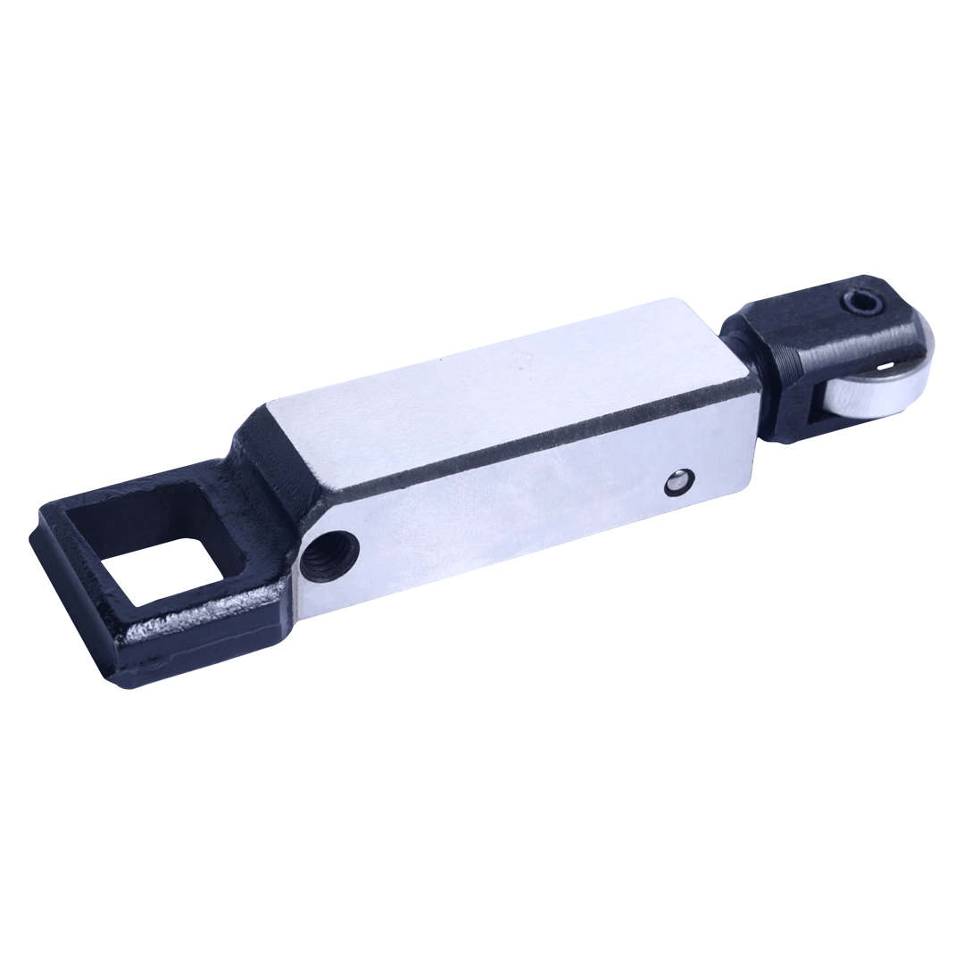 Strapping Machine Plunger - Cast Iron, Vertical Rod Design | Adjustable Tensioning, High-pressure Application, Silver Finish