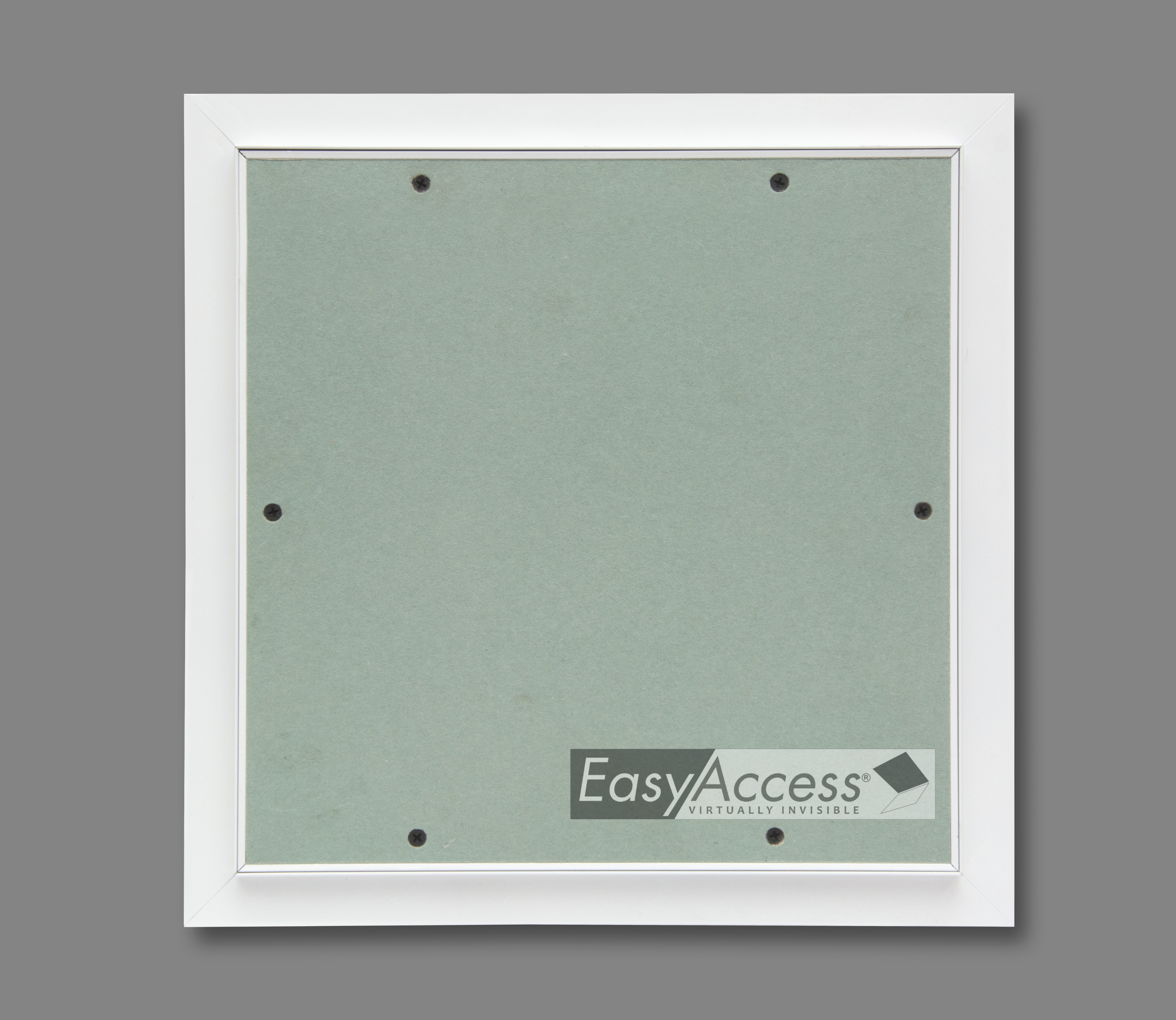White Powder Coated Frames + Mr Gypsum Board Access Panel3030