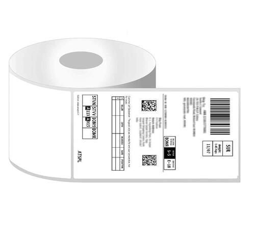 White Self Adhesive Label - Color: Different Available