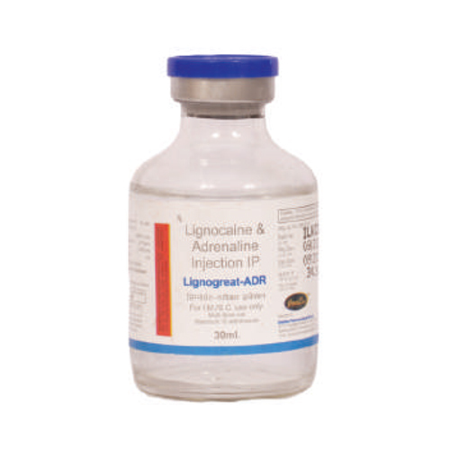 Lingnocaine Adrenaline Injection - Liquid Formulation, Customizable Dosage for IV or IM Use | Quick Pain Relief, Anti-Inflammatory Effect, Safe and Cost-Effective
