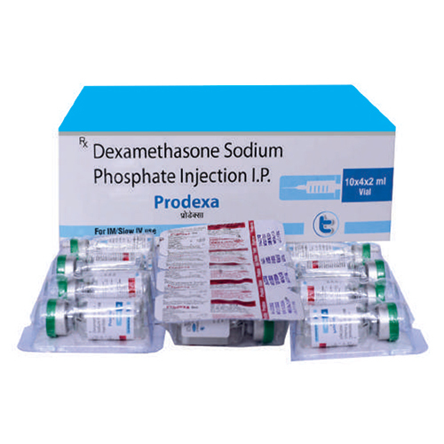 Dexamethasone Sodium Phosphate Injection IP - Sterile Liquid Solution for Intramuscular, Intravenous, or Subcutaneous Use | Treats Allergic Reactions, Skin Diseases, Breathing Disorders, Inflammation, and Cancer