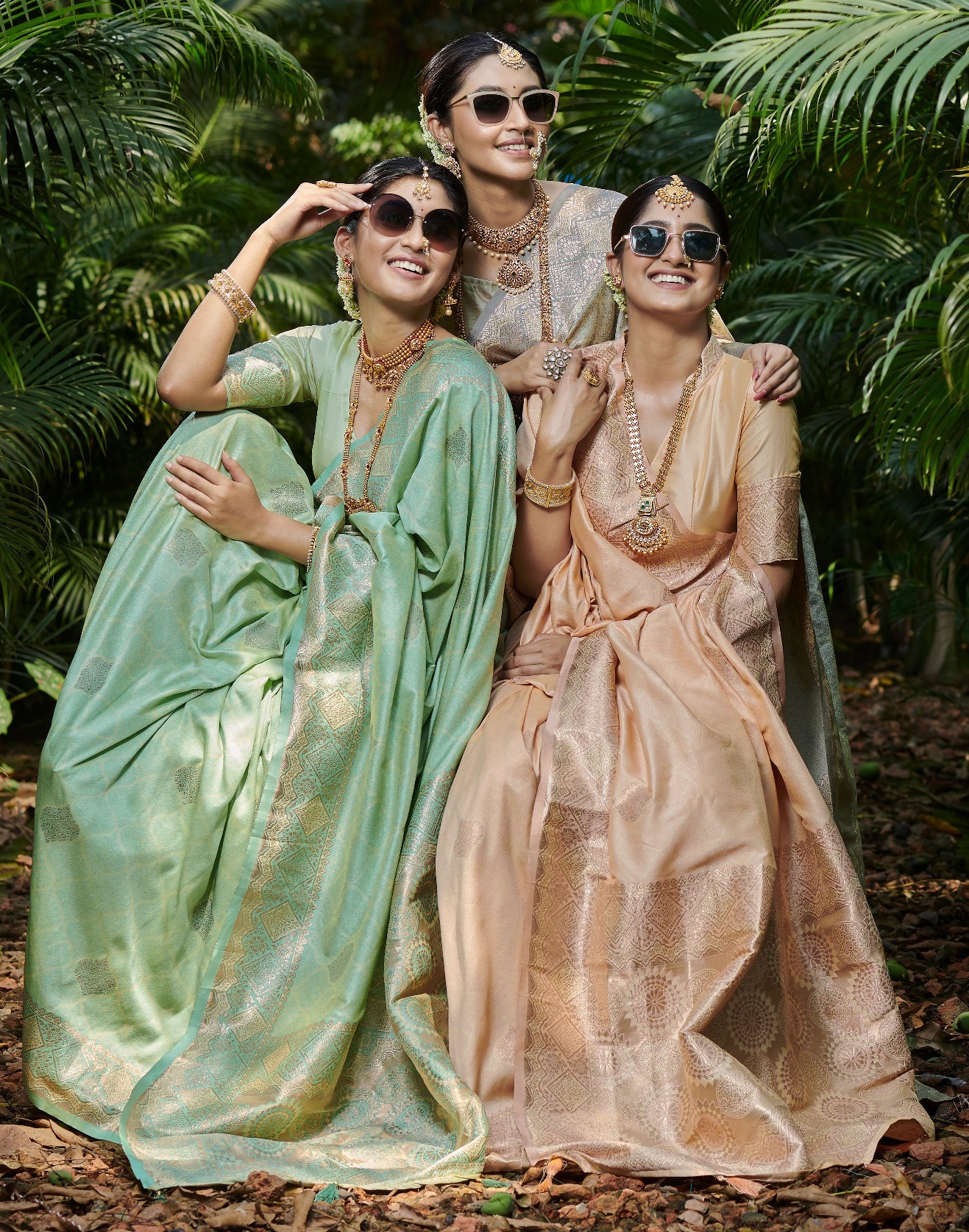 Pink Sarees For Every Occasion Grey Banarasi Silk Saree