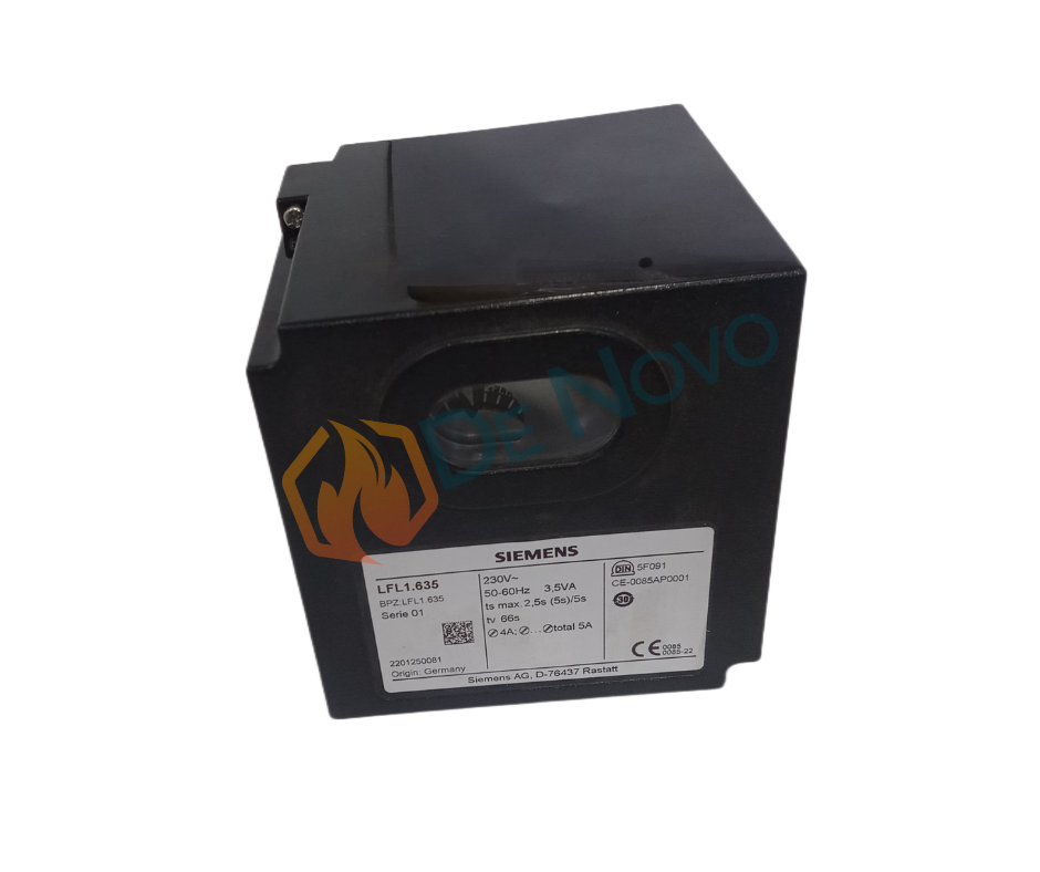 Siemens Lfl 1.635 Burner Controller Pressure: High Pressure