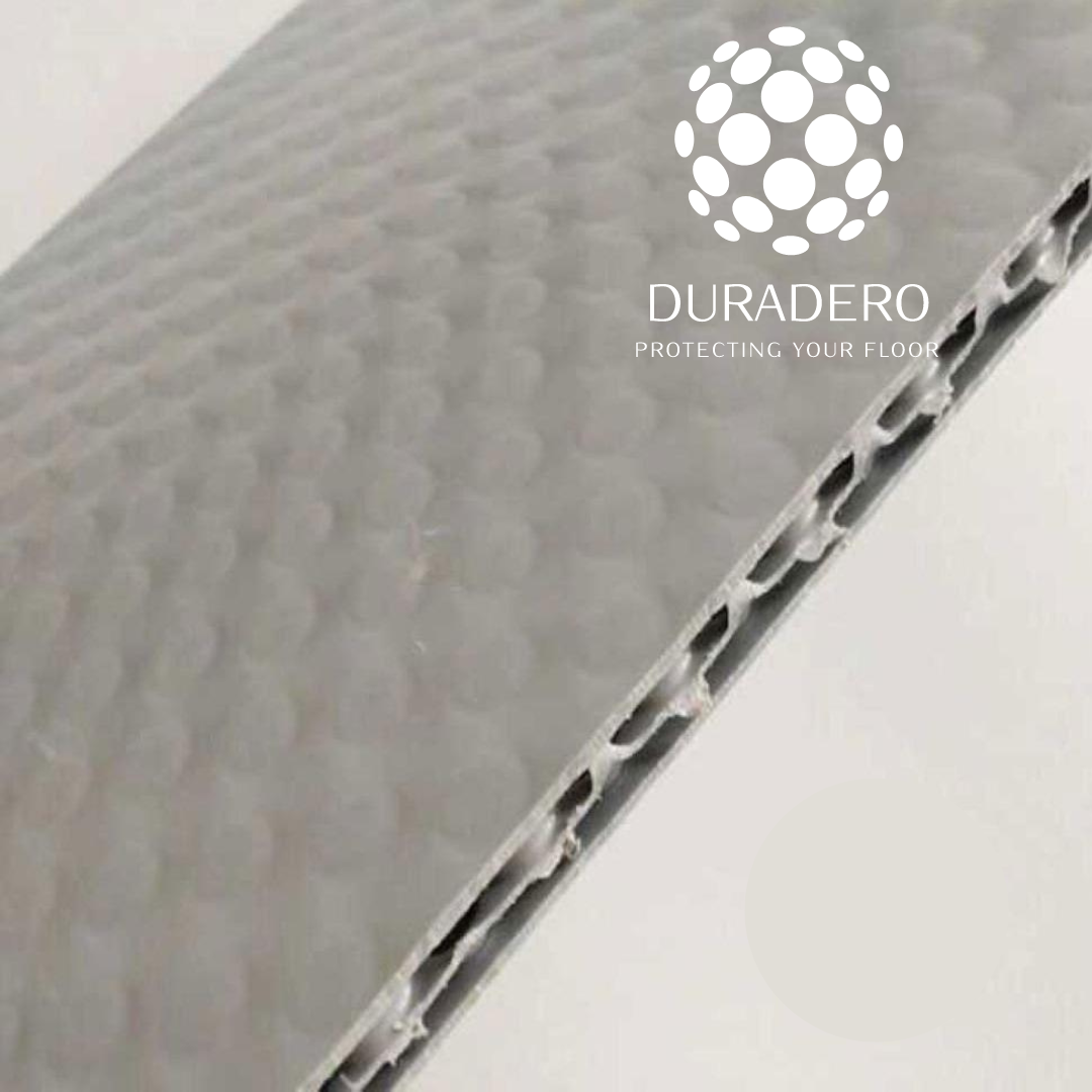 Duradero Floor Protection Sheet - 250 Gsm, 6' X 4' Smooth Polypropylene Material For Effective Floor Safety