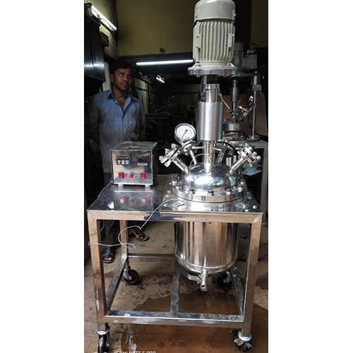 Stainless Steel 10 Ltr Hydrogenation Reactor