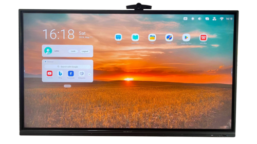 ब्लैक मेटाटेक 110 इंच इंटरएक्टिव पैनल