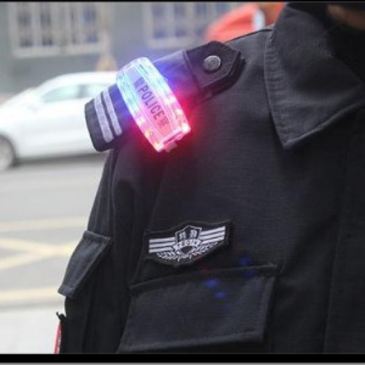 Police Shoulder Light - Input Voltage: 3.8 Volt (V)
