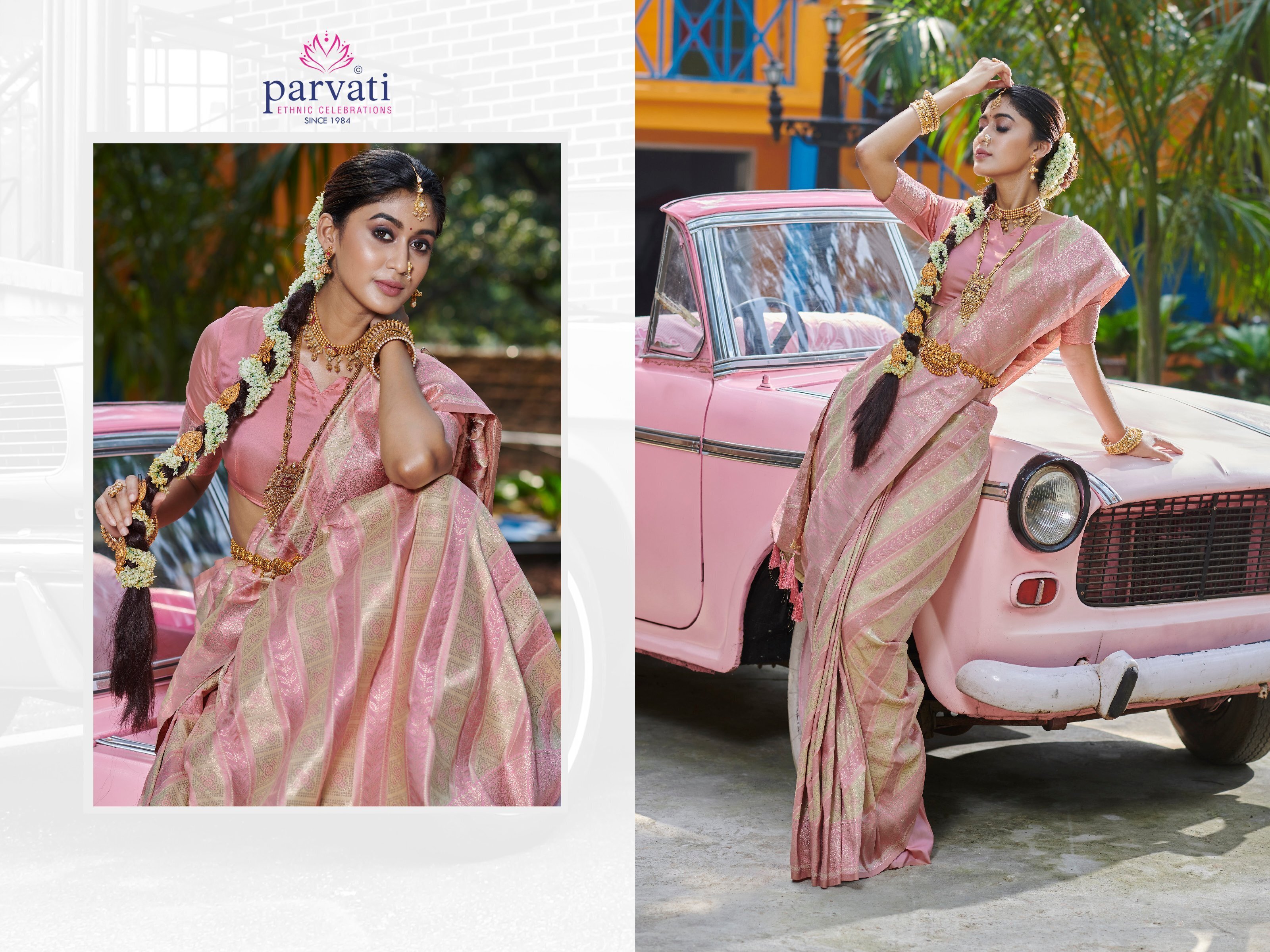 Golden Zantara-silk Saree