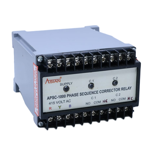ग्रे Apsc-1000 फेज सीक्वेंस करेक्टर रिले