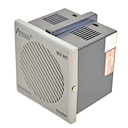 Grey Electromagnetic Buzzer Hooter
