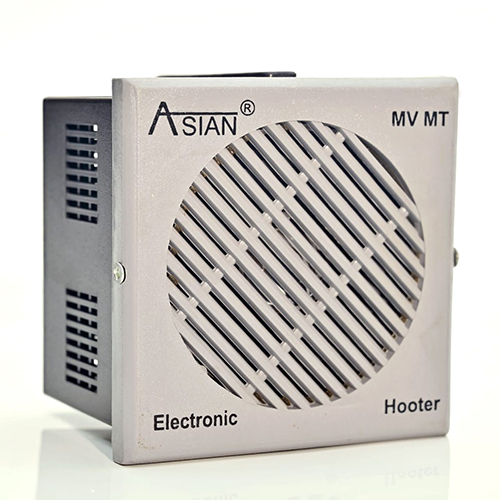 Grey Electromagnetic Buzzer Hooter
