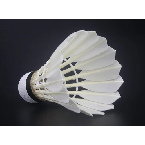 Sukoi G2 Badminton Feather Shuttlecock - Color: White