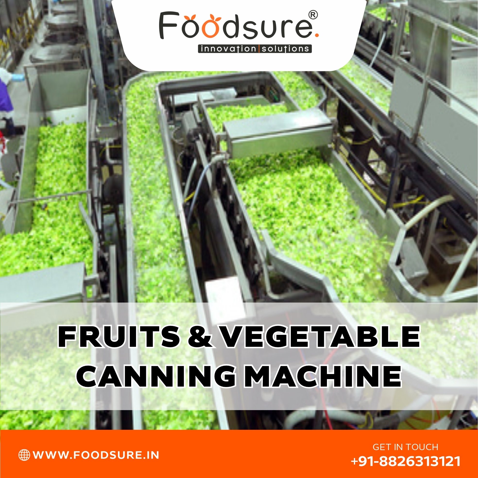 Fruits And Vegetable Canning Machine - Capacity: Upto 3000 Kg Kg/hr