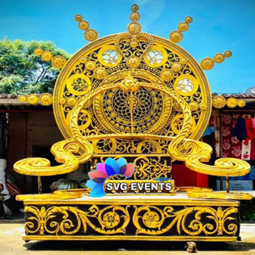 Dulha Dulhan Entry Palki - Color: As Per Requirement