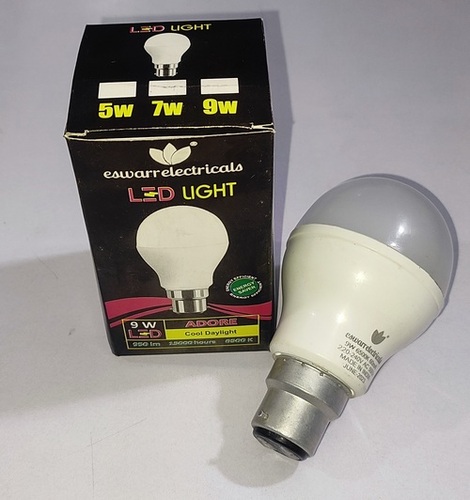 9w Led Light Bulbs By Eswarr Industries