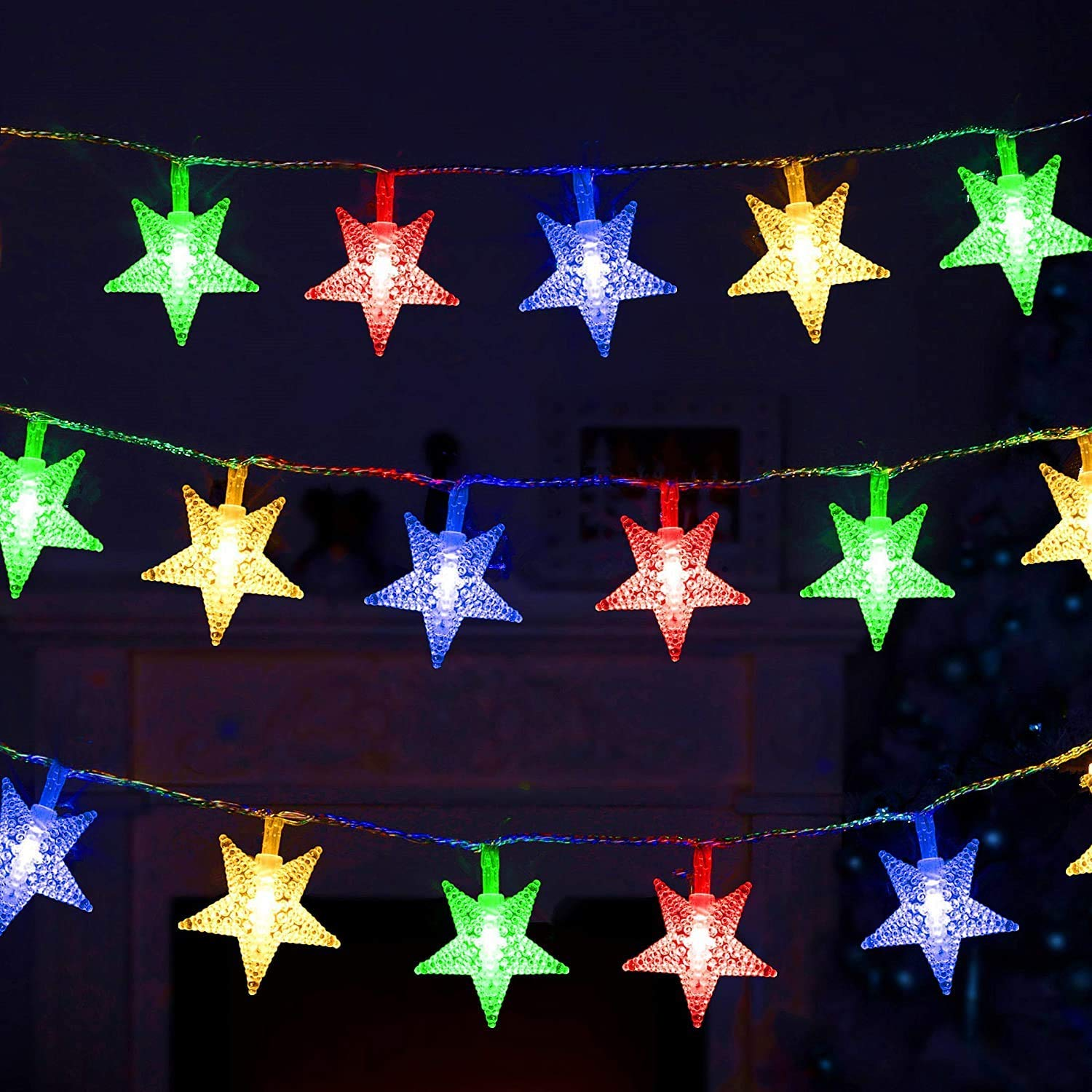 Rgb Star String Lights (Rgb)