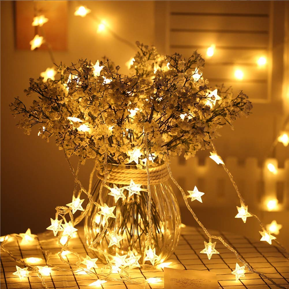 Star String Lights (Warm White) - Color: Warm White