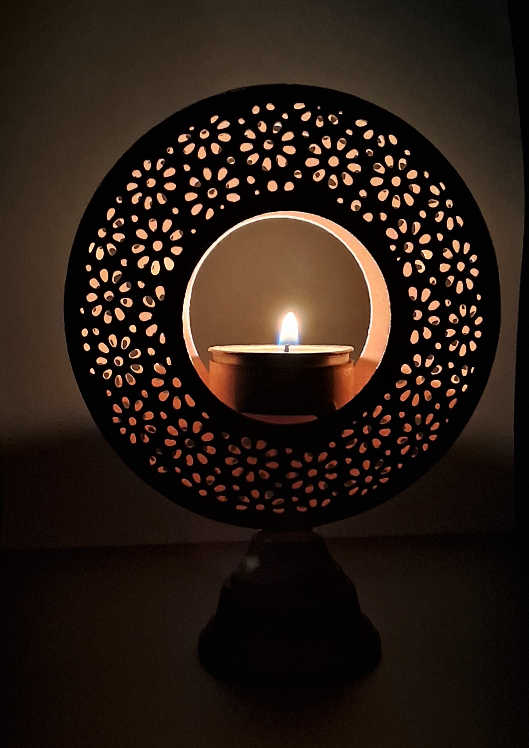 Candle Votive 2 - Iron Candle Holder Set, Height 15 Cm, Diy 12 Cm | Handmade, Modern Arts Style, Ideal For Gifts And Home Decor
