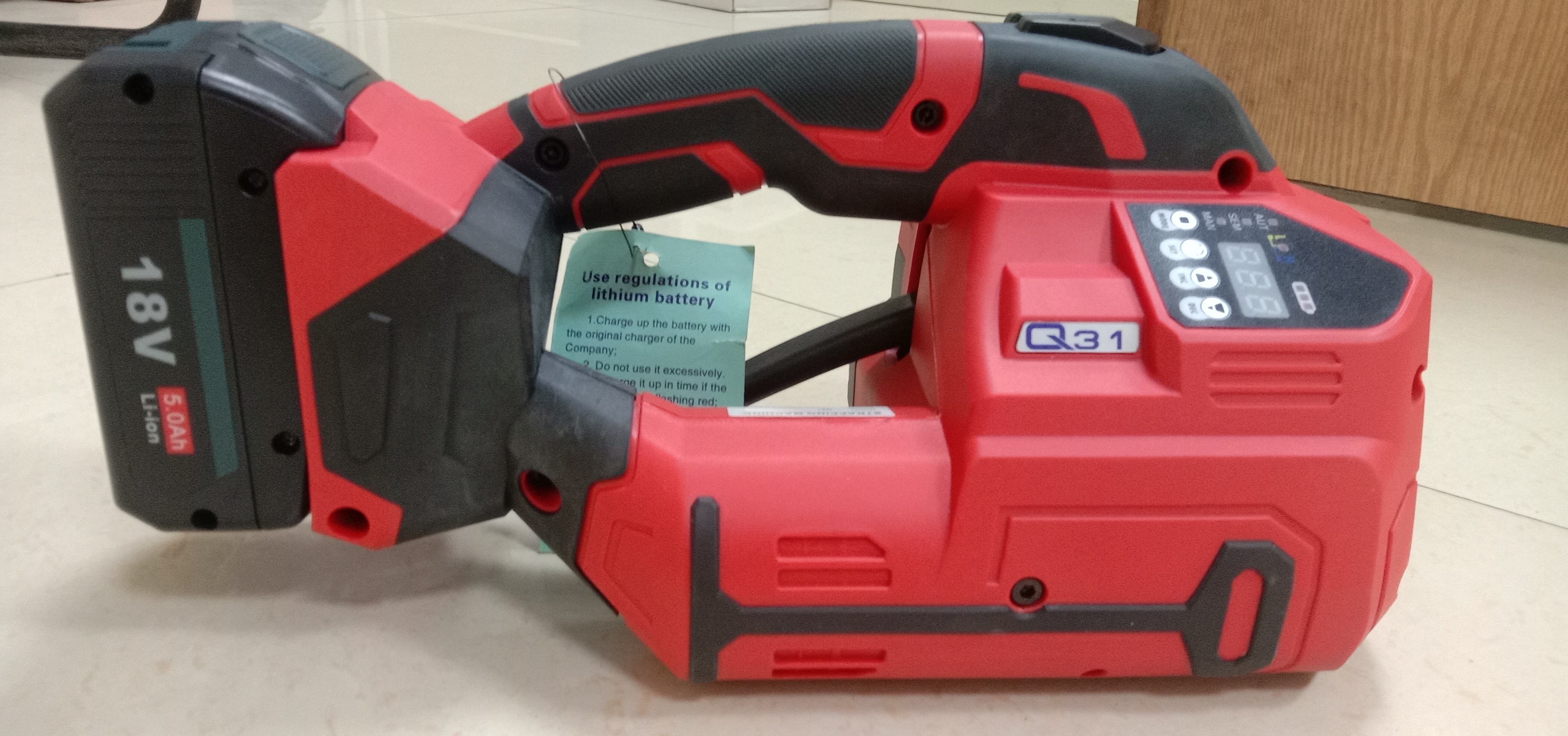 Battery Operated Pet Strapping Machine - Automatic Grade: Semi-automatic