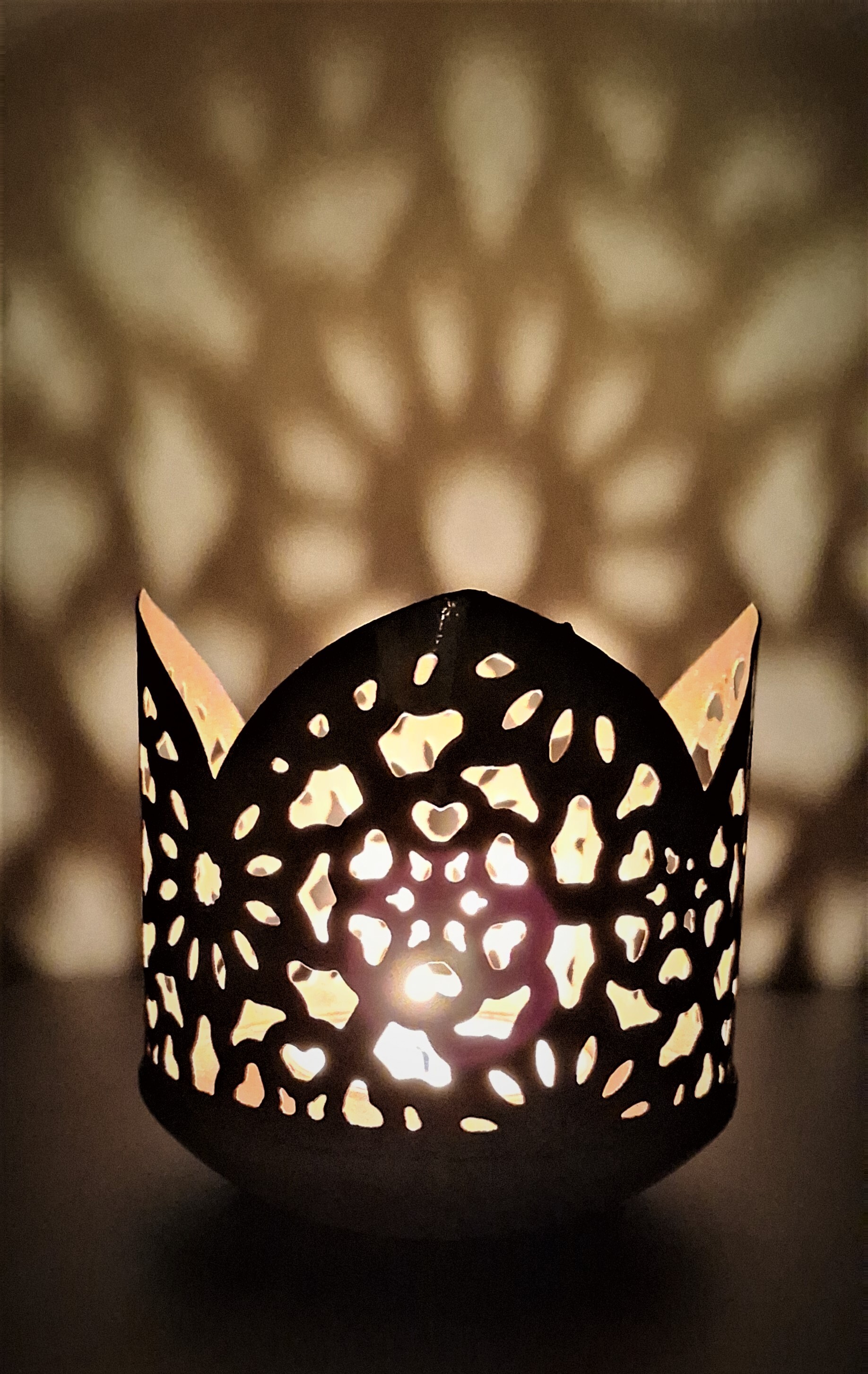 Candle Holder 8 - Iron, 8x8 Cm | Handmade Metal, Modern Arts Style, Ideal For Parties, Weddings, Ceremonies, And Home Decor