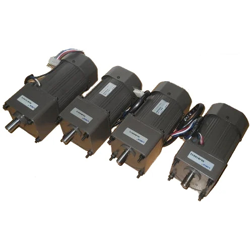 Three Phase Gear Motor - 25 W Power, 415 V Voltage, 4 Poles, Frame Size 80 x 80mm, Model J8IG8NU | IP65 Enclosure, Ideal for Industrial Automation and Material Handling