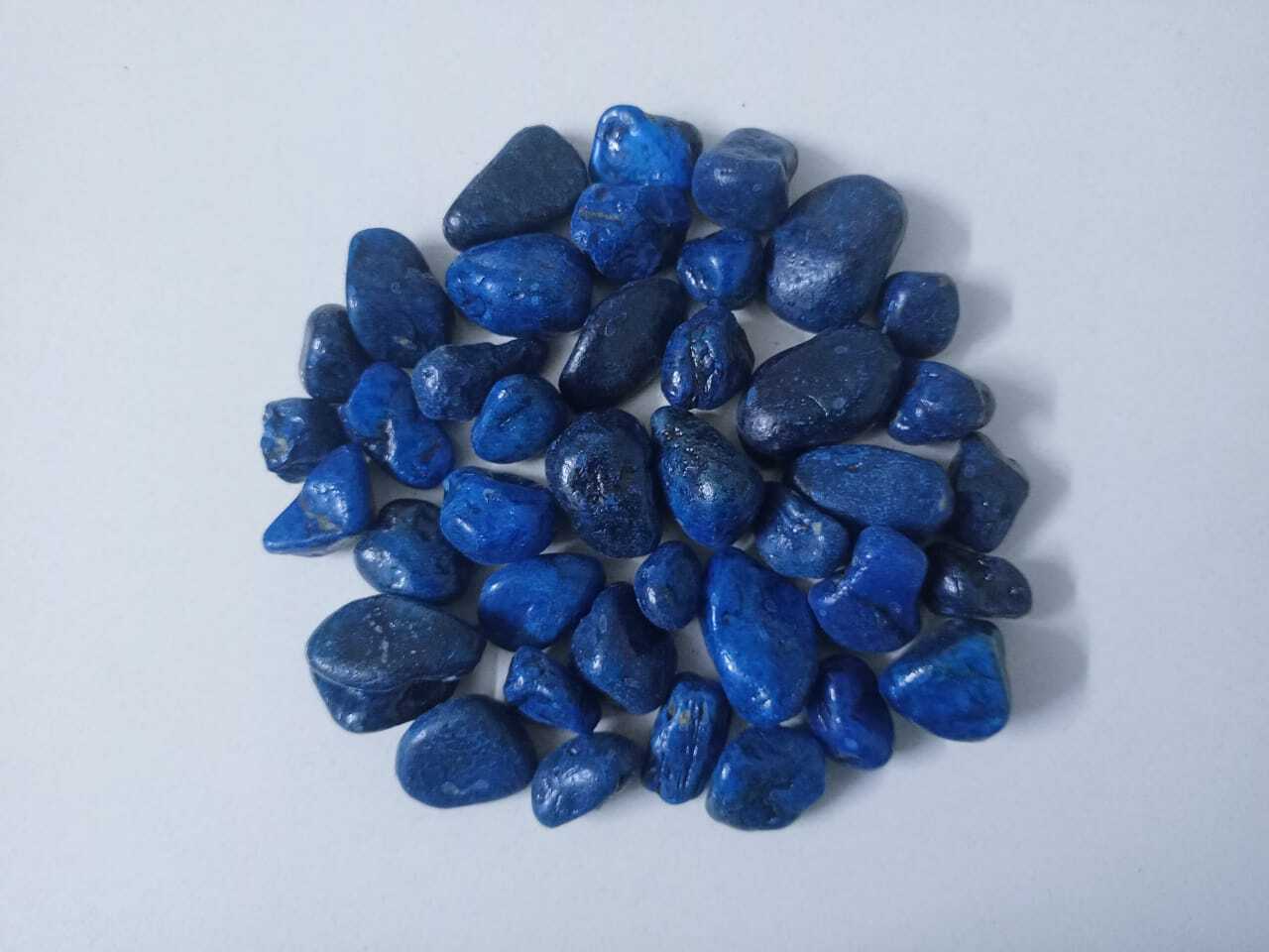 Black Coloe Coated Pebbles Stone Low Proce Landscaping Stone Show Piece Stone Pebble Near Me Solid Surface