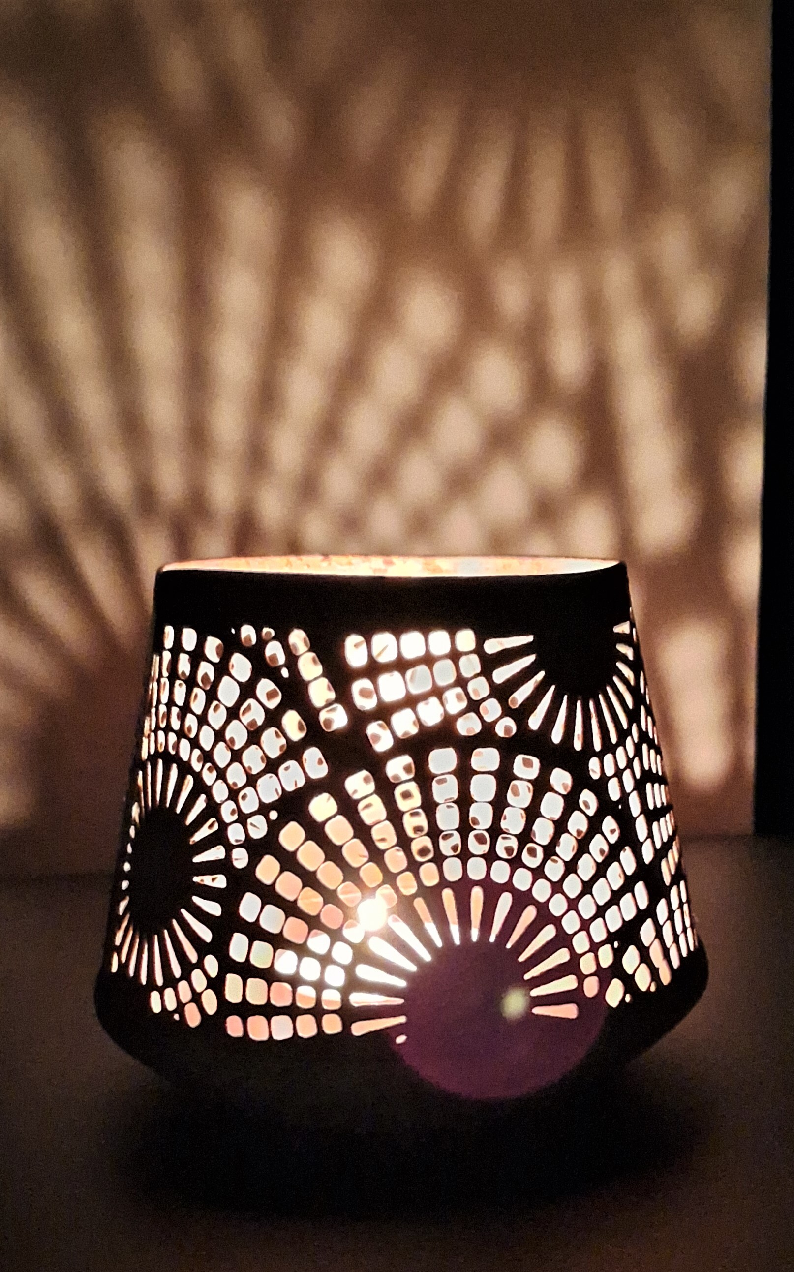 Candle Holder 11 - Iron High 8.5 Cm Diy 10 Cm | Handmade Modern Arts Style Polished Finish Elegant Wire Design