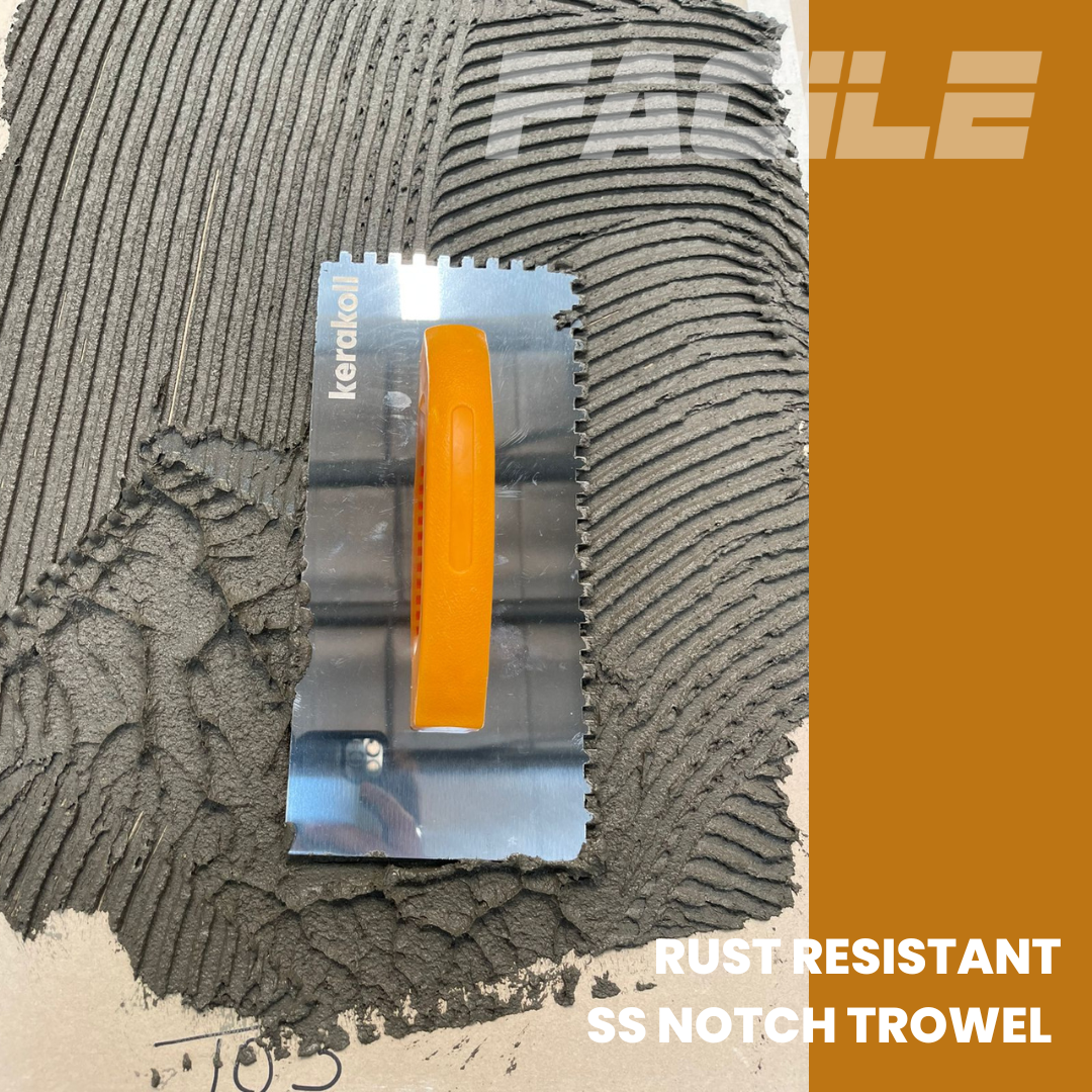 Facile(r) Notched Trowels 4 Mm